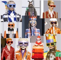 Lil Nouns High Fashion Lookbook + Runway Video