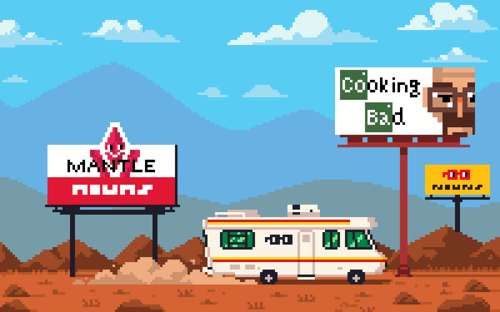 MANTLE x Nouns #cookingbad