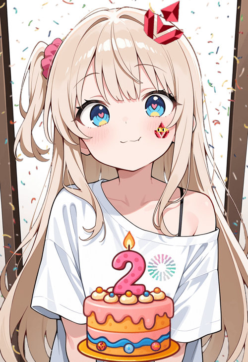 Mantle 2years Happy Birthday