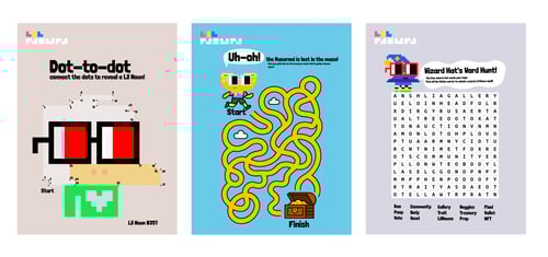 Lil Nouns Interactive Activity Book