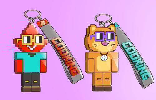 Bad cooking keychain