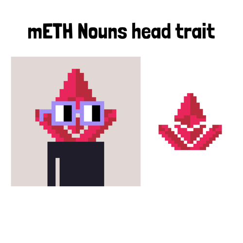 mETH Nouns head trait