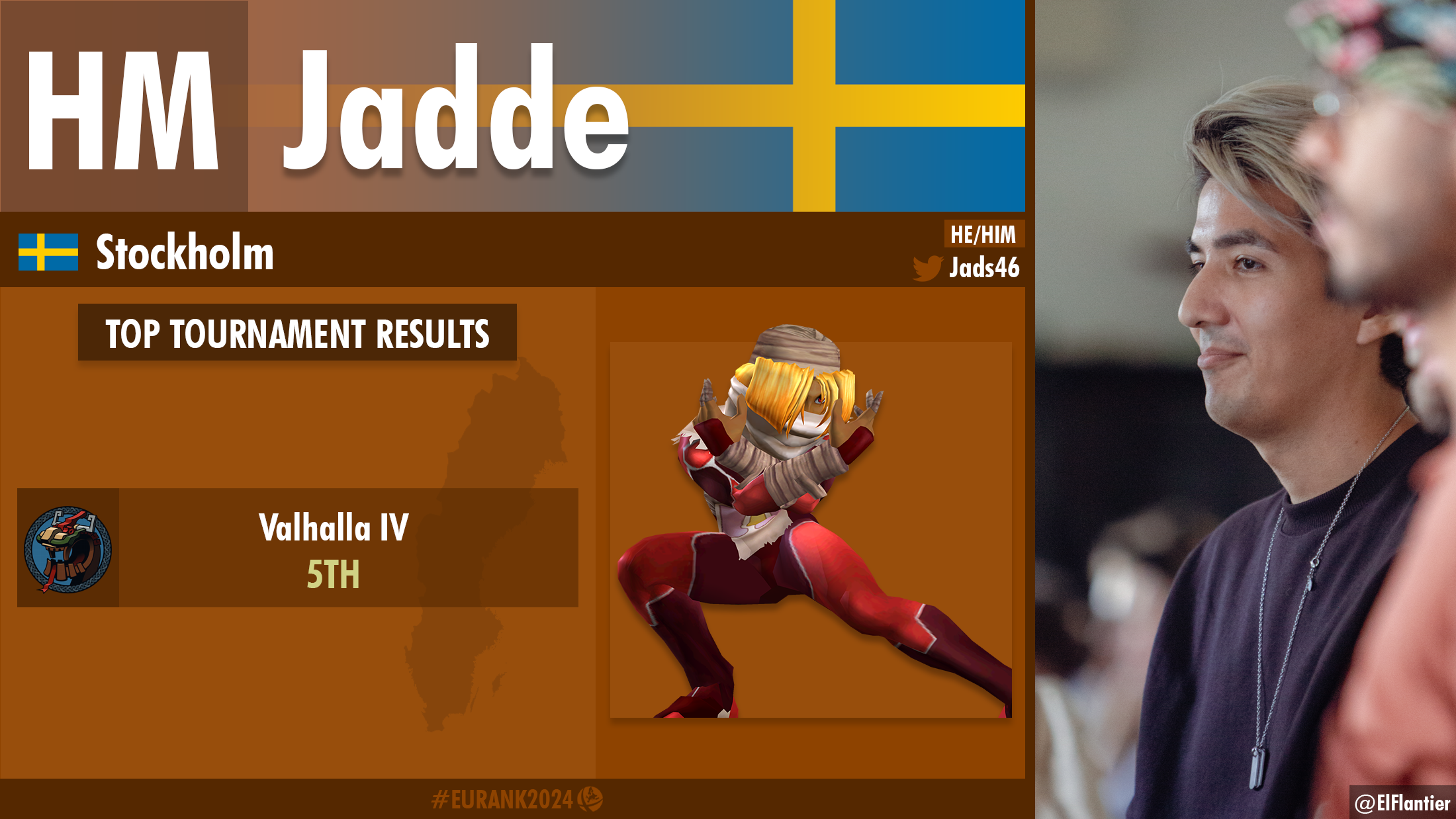 Jadde player card