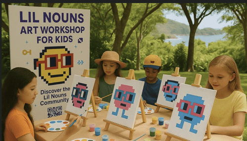 Art Workshop: Painting the Meme for All to See