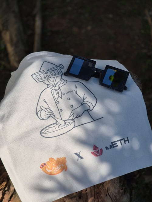 Nounscraft X mETH DIY Totebag