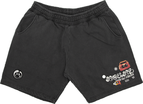 Polymath Shorts - Vintage Black