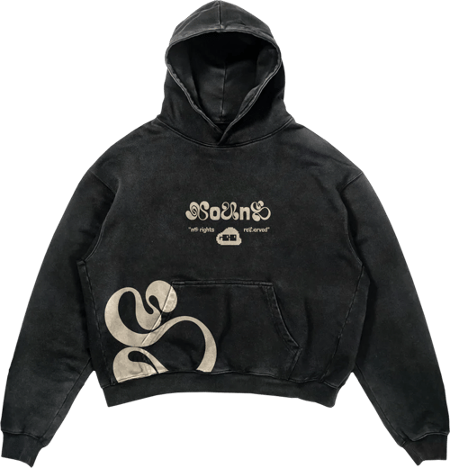 Cloud Hoodie - Vintage Black